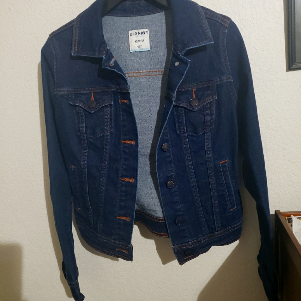 Old Navy blue jean jacket